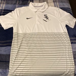 Nike White Sox Golf Polo